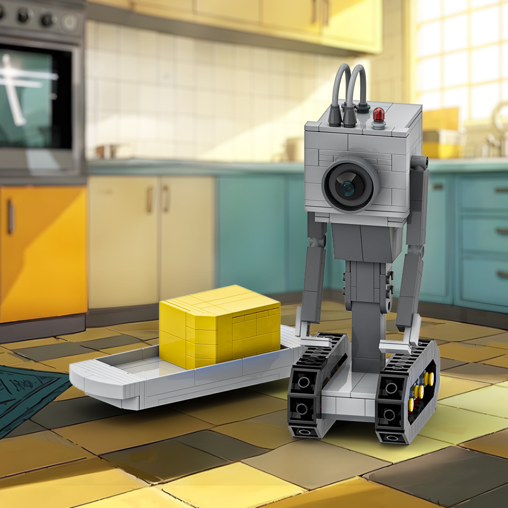 MOC Rick's Butter Robot Model  – обзор и цена Kitchen Robot Baking