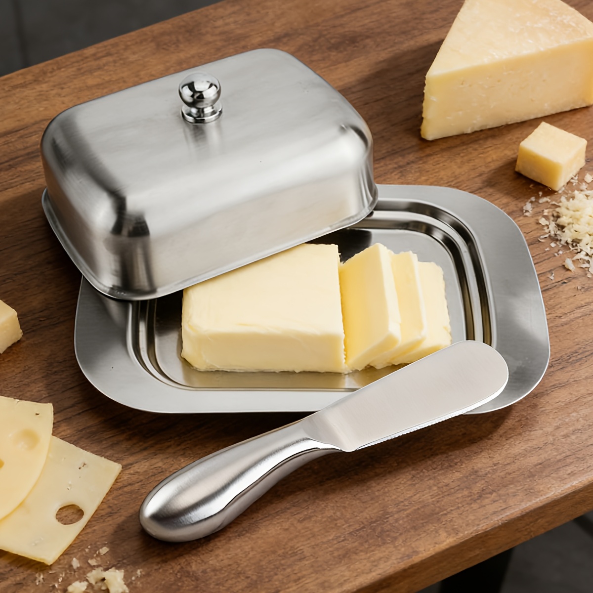 1PC Stainless Steel Butter Dis – обзор и цена Kitchen Baking Dishes