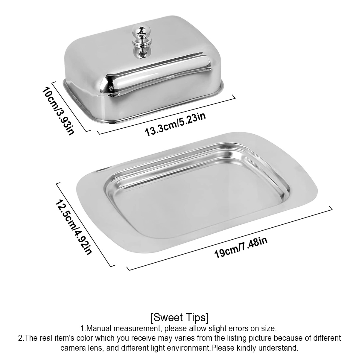 1PC Stainless Steel Butter Dis – обзор и цена Kitchen Baking Dishes