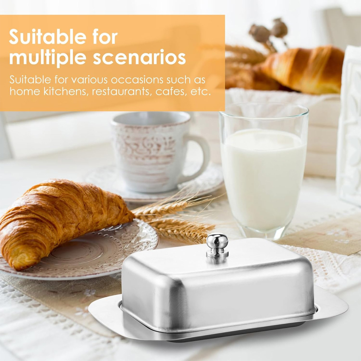 1PC Stainless Steel Butter Dis – обзор и цена Kitchen Baking Dishes