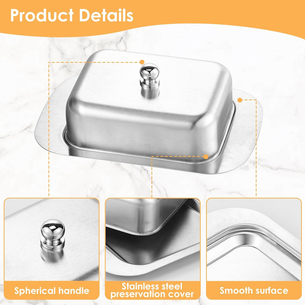 1PC Stainless Steel Butter Dis – обзор и цена Kitchen Baking Dishes