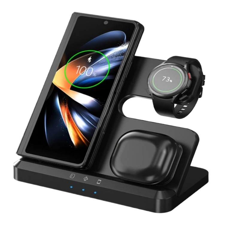 3 in 1 Wireless Charger Statio – обзор и цена Cooling Rack Wire