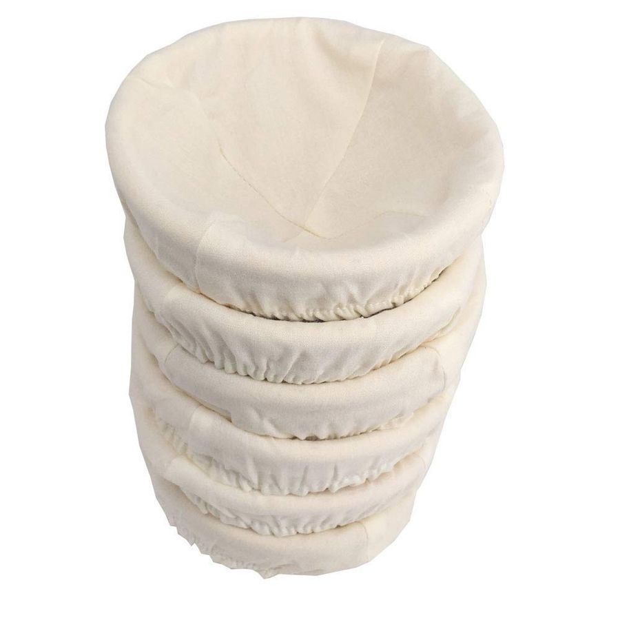 inch Bread Basket Set of 6, Ba – обзор и цена Proofing Basket Banneton