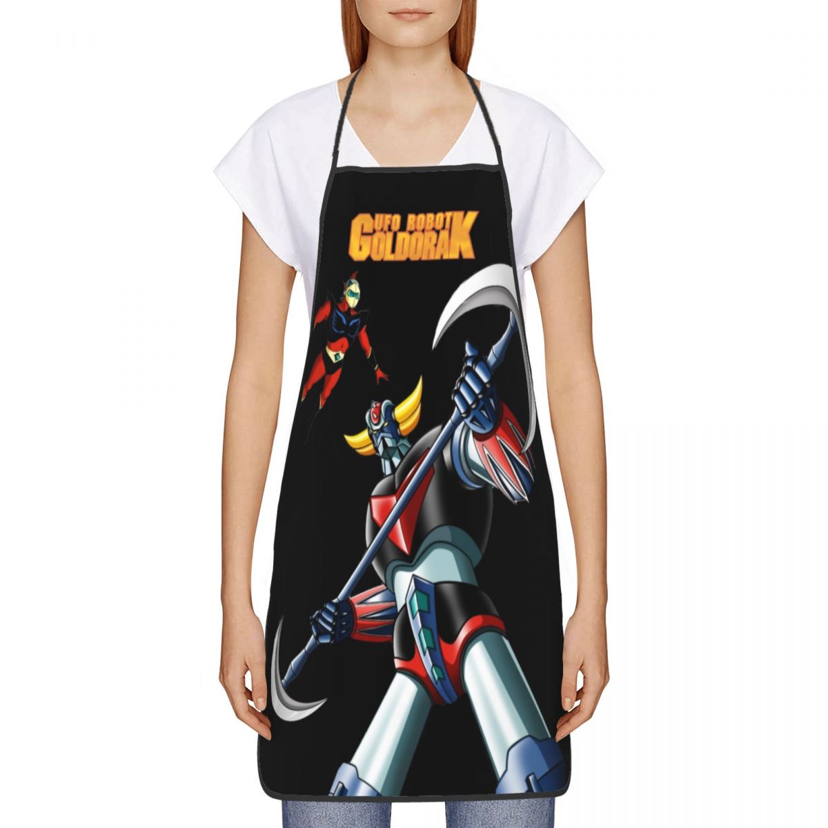 UFO Robot Goldrake Apron for W – обзор и цена Kitchen Robot Baking