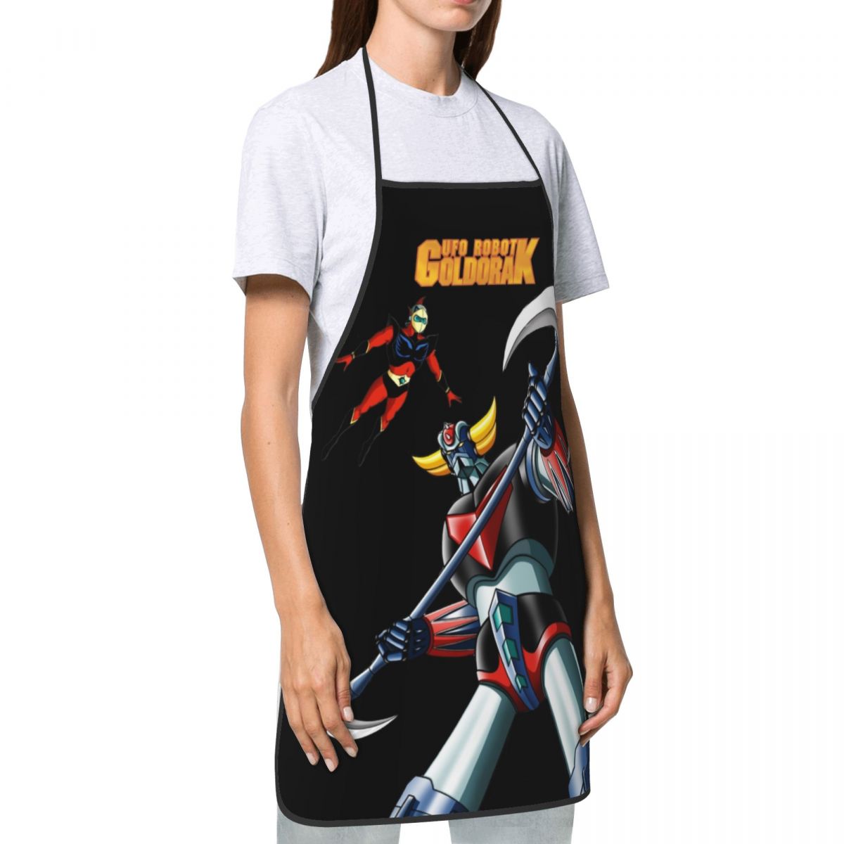 UFO Robot Goldrake Apron for W – обзор и цена Kitchen Robot Baking