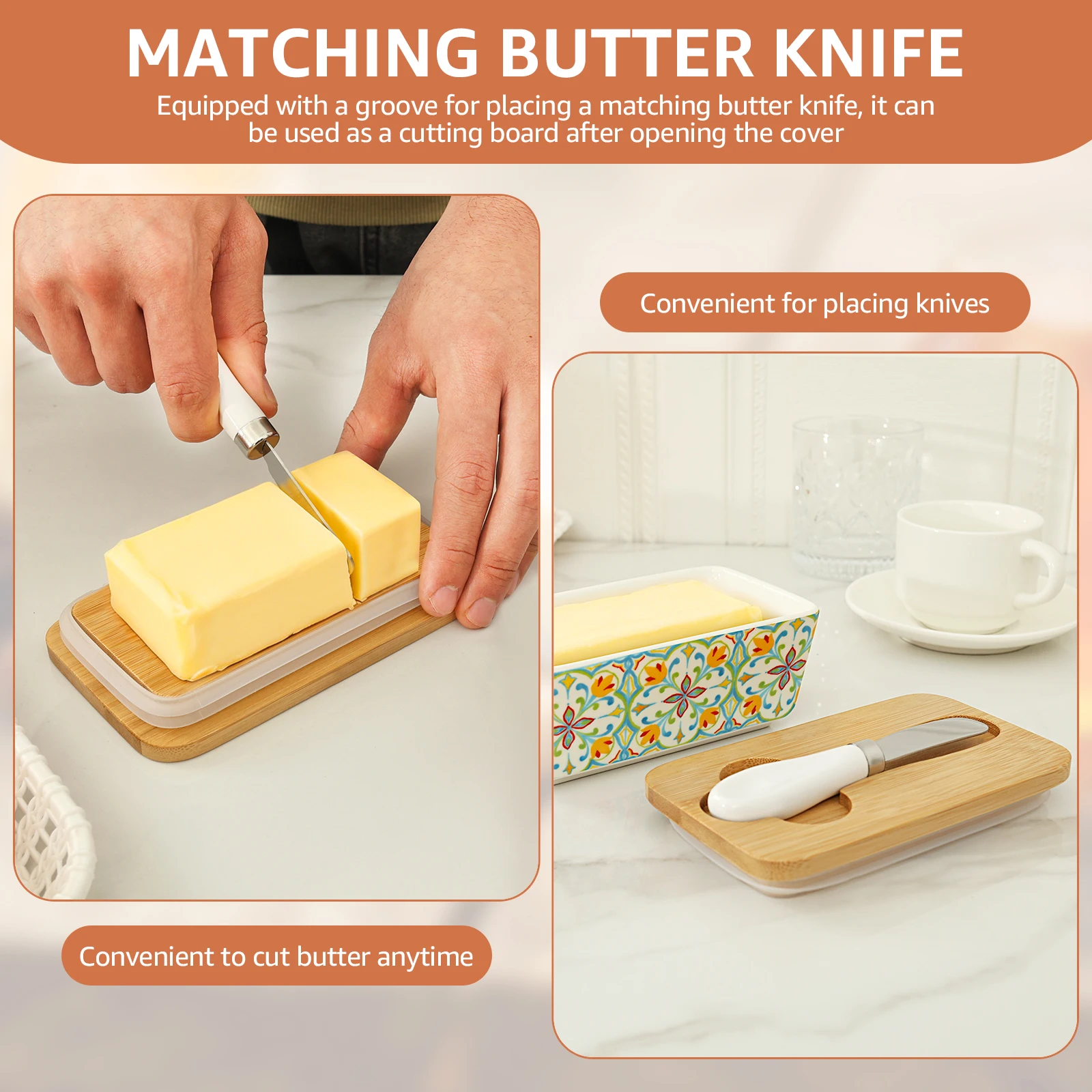 Butter Dish with Lid for Count – обзор и цена Kitchen Baking Dishes