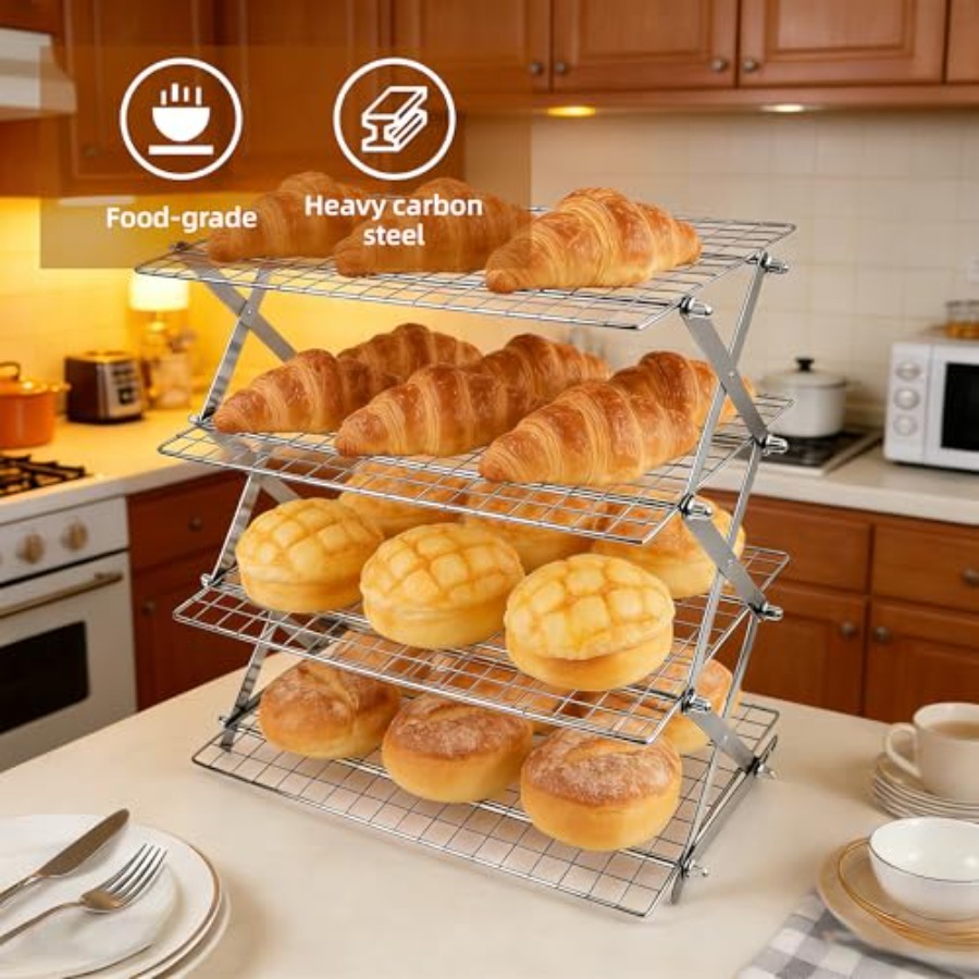 5 Tier Collapsible Cooling Rac – обзор и цена Cooling Rack Wire